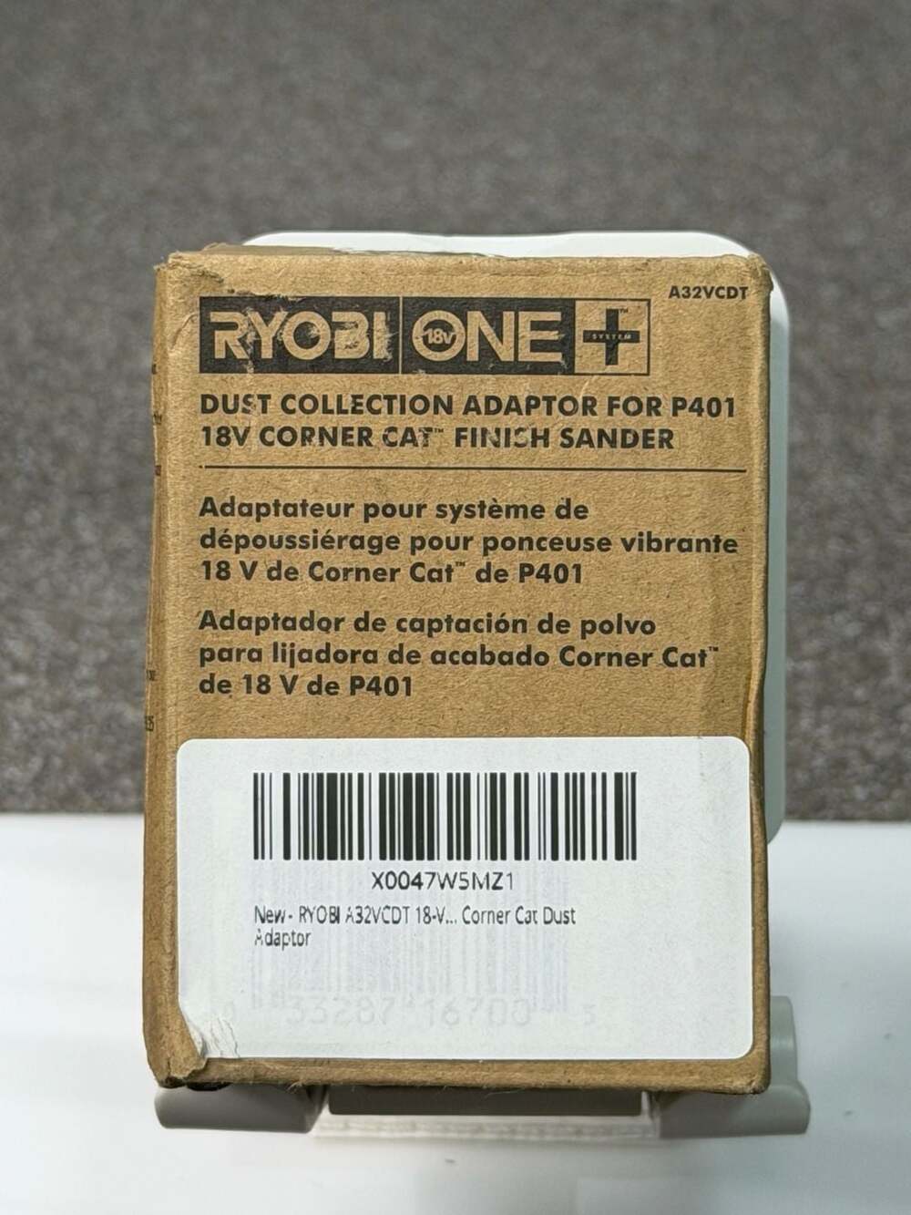 Ryobi One+ A32VCDT Dust Collection Adaptor for P401 Corner Cat Sander